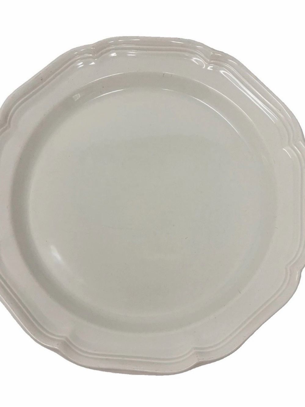 Mikasa French Countryside F9000 10.75” Dinner Plate Pasta Plate Off White